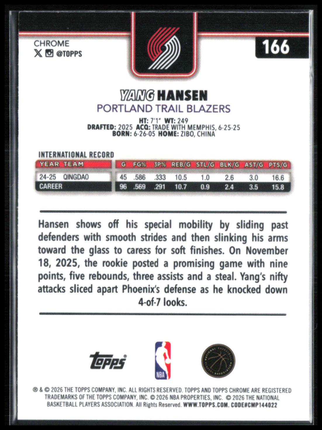 Yang Hansen RC