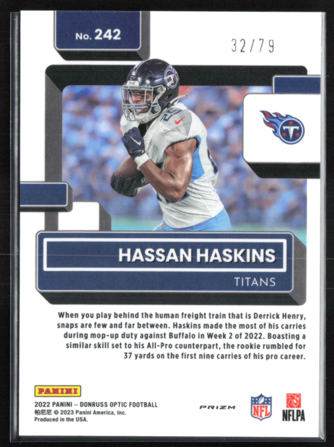 Hassan Haskins RC Pink Velocity /79