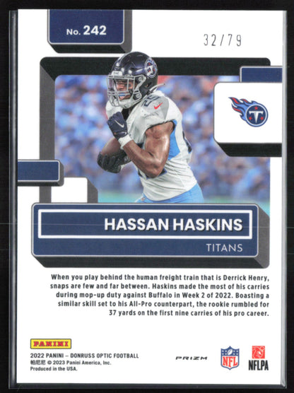 Hassan Haskins RC Pink Velocity /79