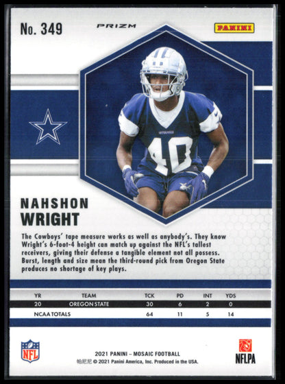 Nahshon Wright RC Green Mosaic