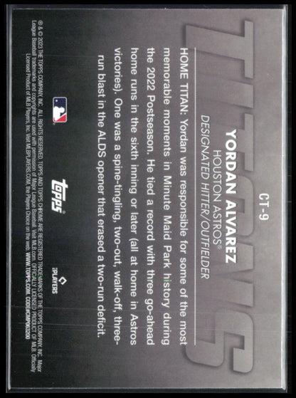 Yordan Alvarez Titans