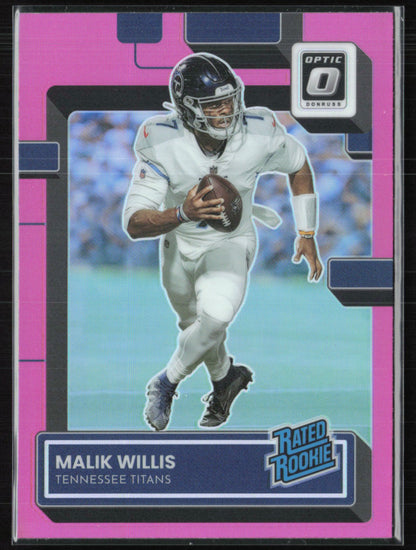 Malik Willis RC Pink Holo