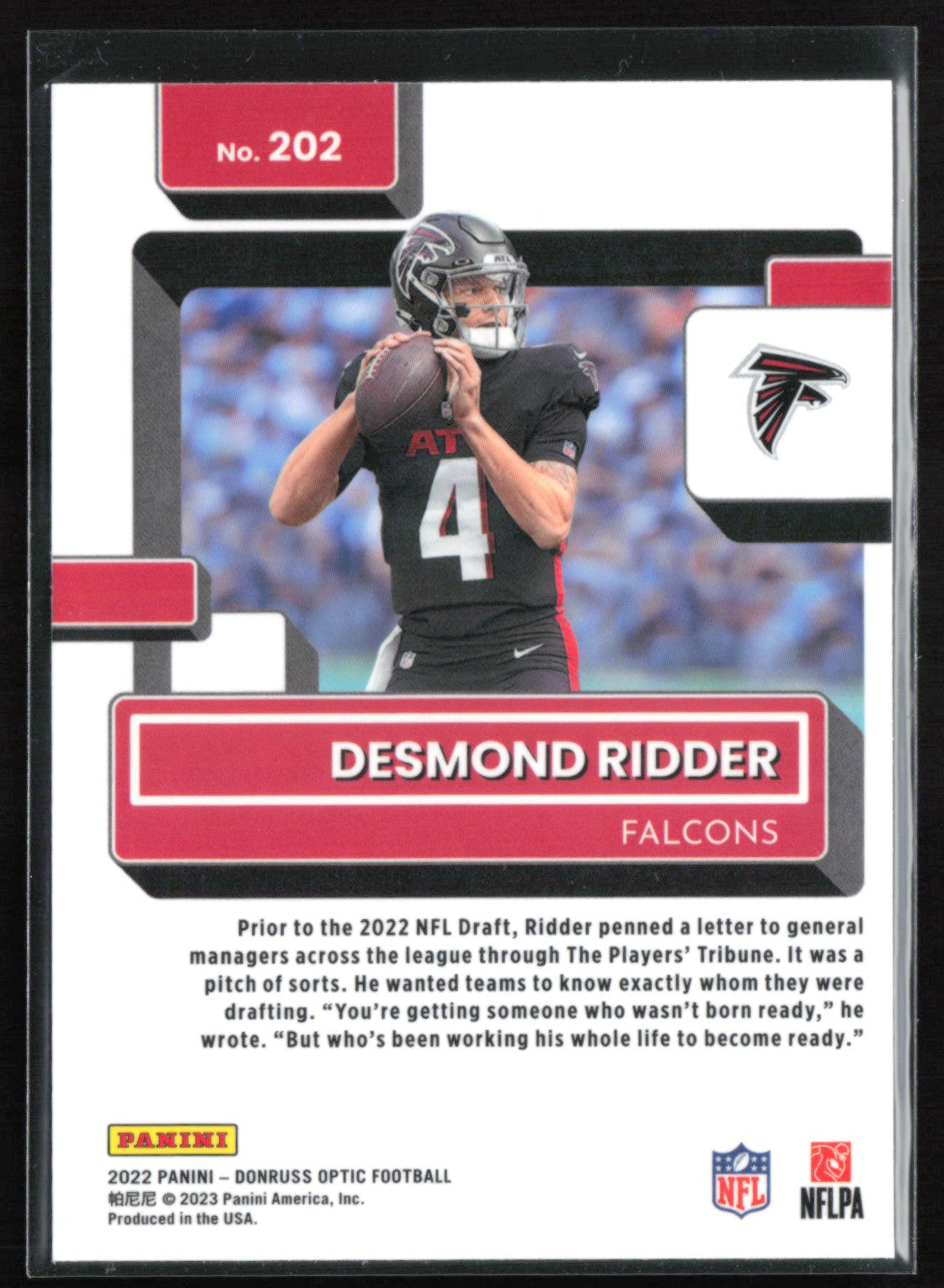 Desmond Ridder RC