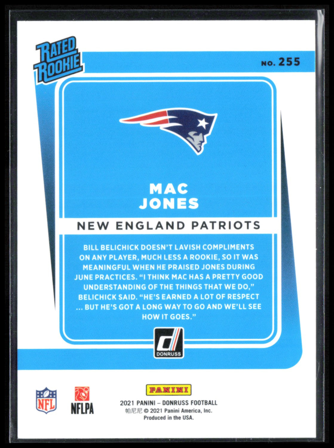 Mac Jones RC