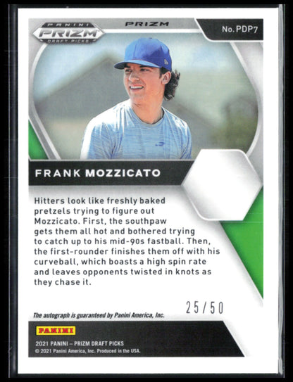 Frank Mozzicato Auto /50 Red