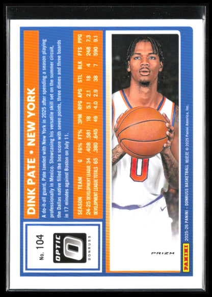 Dink Pate RC Foil