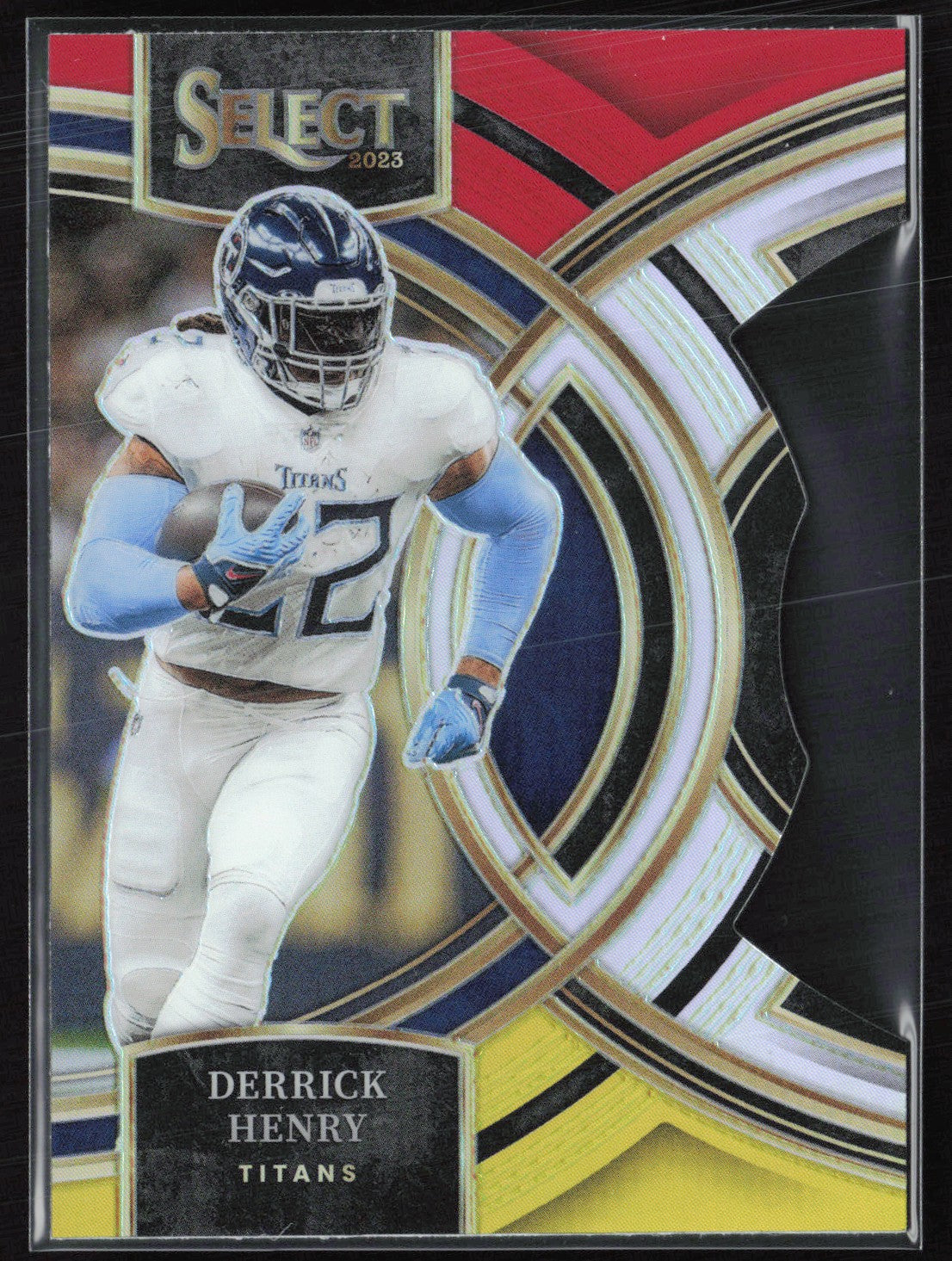 Derrick Henry Red Yellow Die-Cut