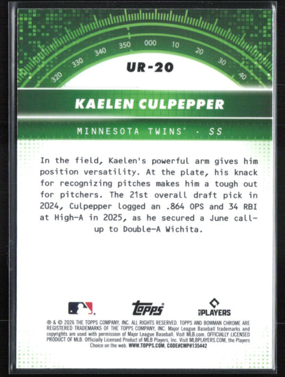 Kaelen Culpepper Under the Radar