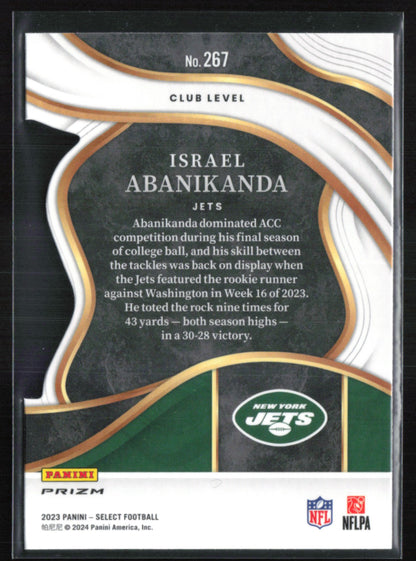 Israel Abanikanda RC Gold Black Die-Cut