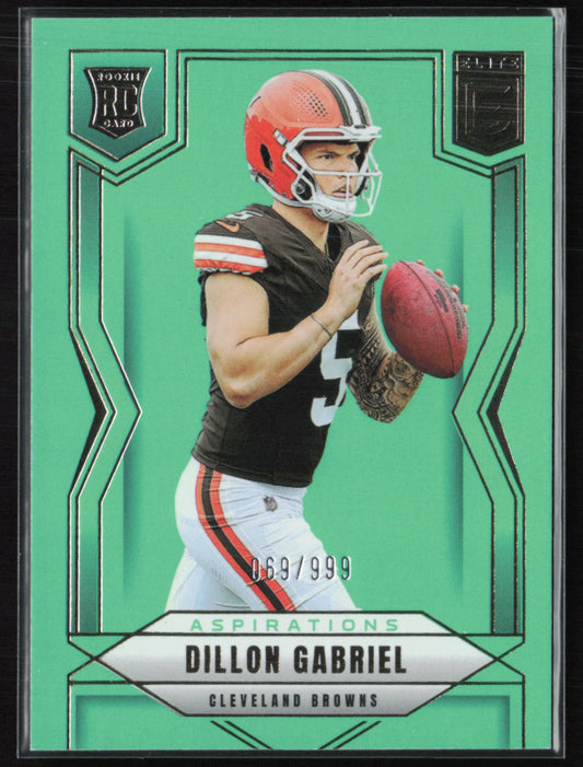 Dillon Gabriel RC Green /999 Aspirations