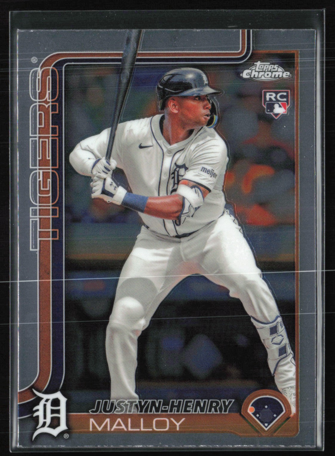 2025 Topps Chrome 224 Justyn-Henry Malloy RC – Dollar Box