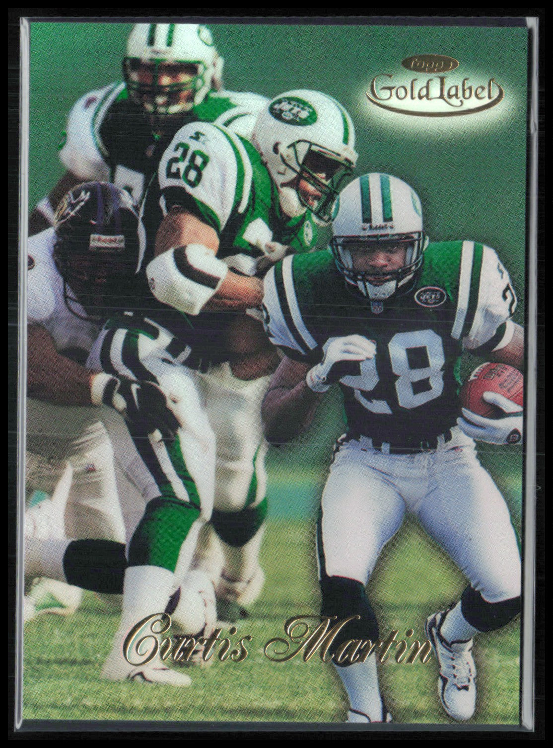 Curtis Martin 1998 Topps Gold Label