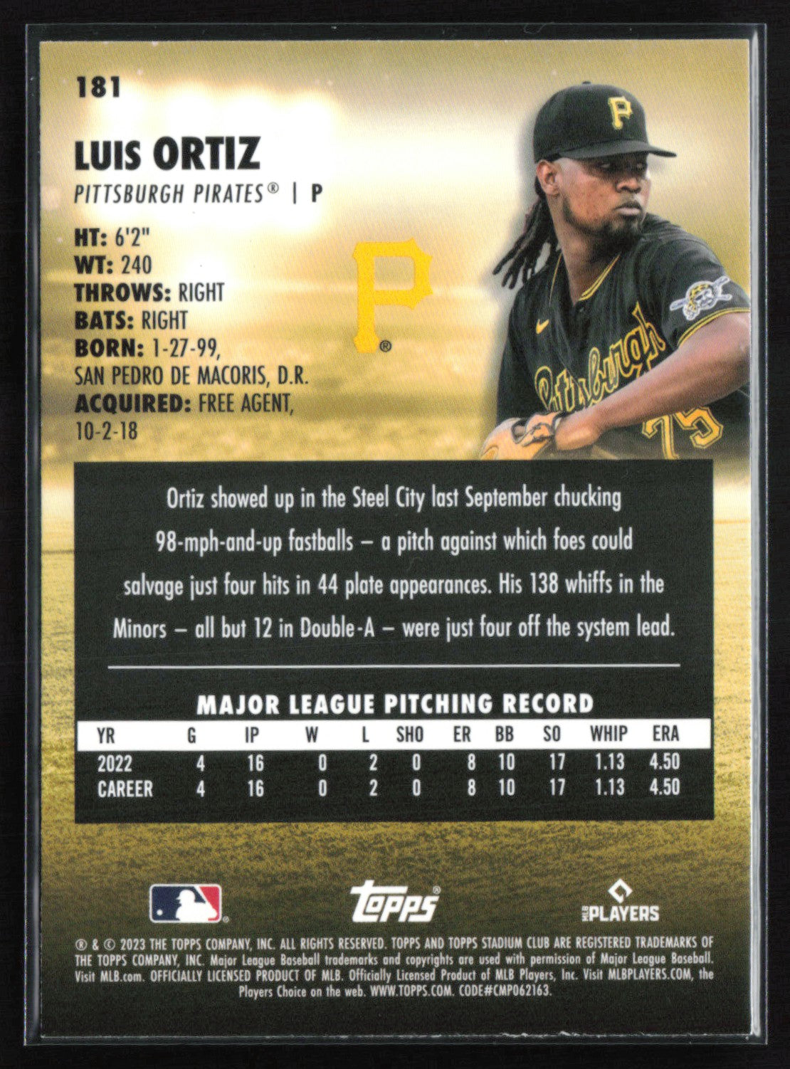 Luis Ortiz RC Sepia