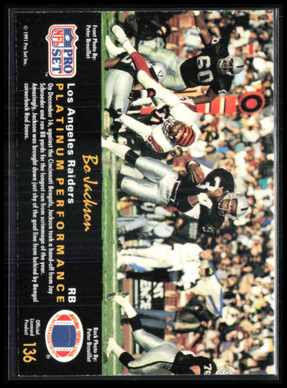 Bo Jackson 1991 Pro Set