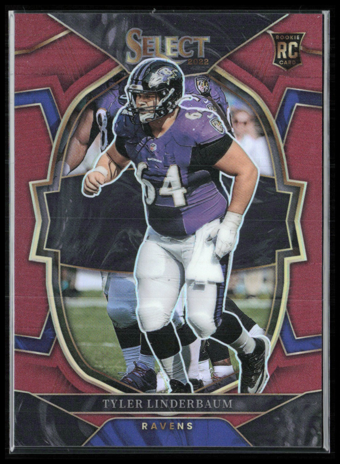 Tyler Linderbaum RC Maroon /149 Concourse