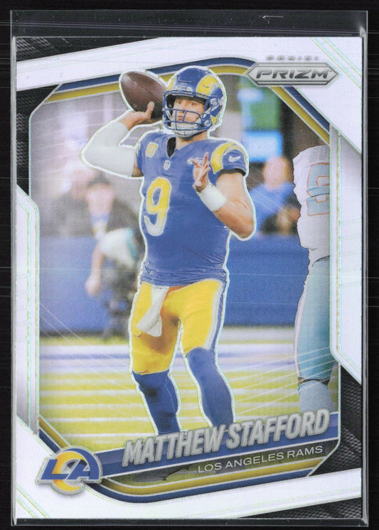 Matthew Stafford Silver Prizm