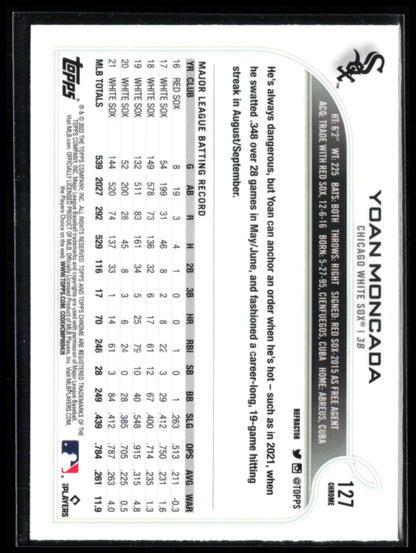 Yoan Moncada Refractor