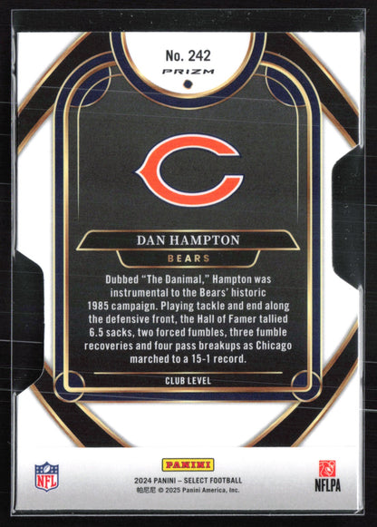 Dan Hampton Silver Die-Cut