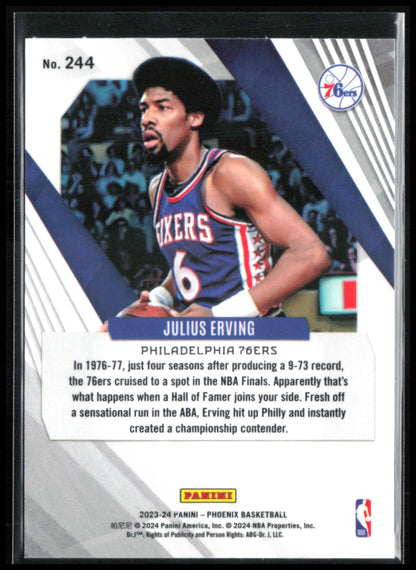 Julius Erving Teal Velocity
