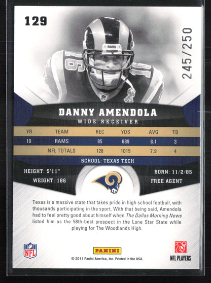 Danny Amendola /250 2011 Gridiron Gear
