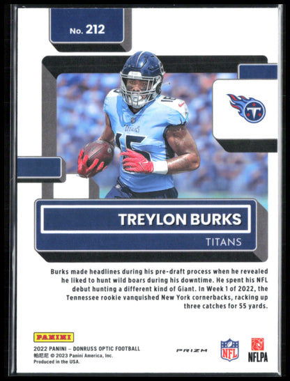 Treylon Burks RC Purple Shock