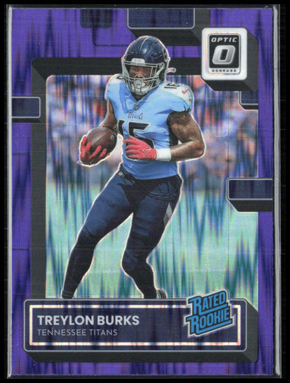 Treylon Burks RC Purple Shock