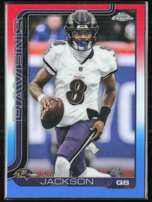 Lamar Jackson RWB Refractor
