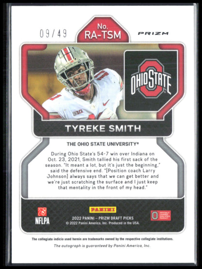 Tyreke Smith Auto Orange Pulsar /49
