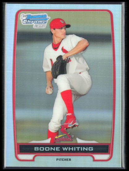 Boone Whiting 1st Bowman Chrome /500