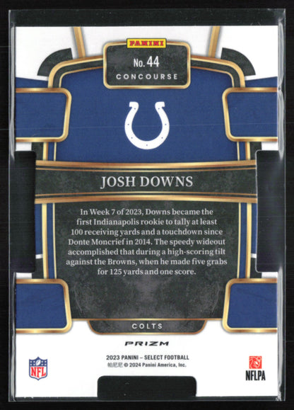Josh Downs RC Black Red Die-Cut