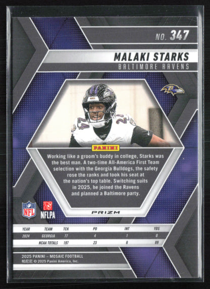 Malaki Starks RC Red White Stripe