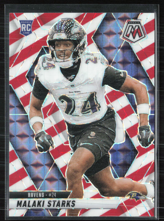 Malaki Starks RC Red White Stripe