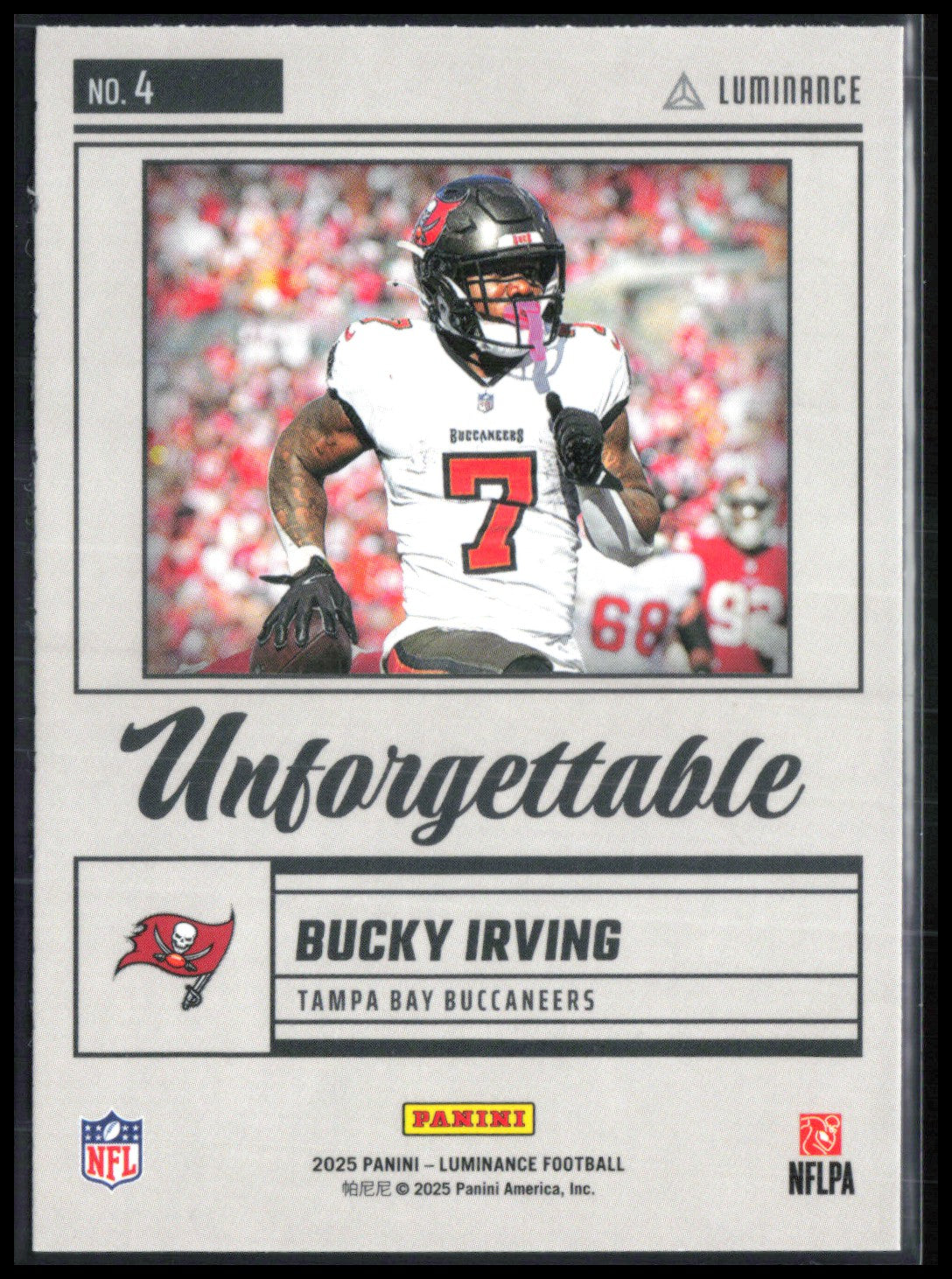 Bucky Irving Unforgettable