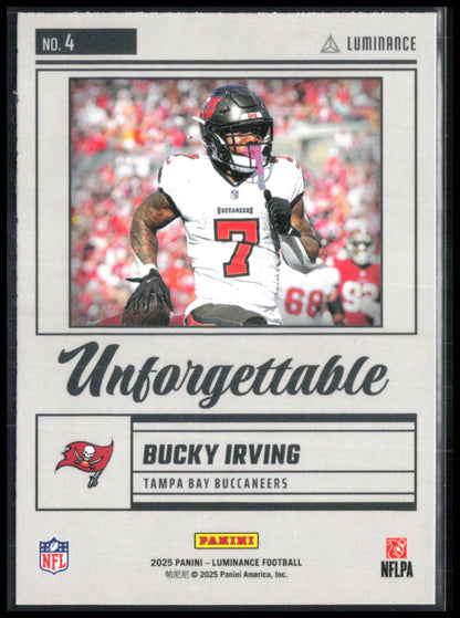 Bucky Irving Unforgettable