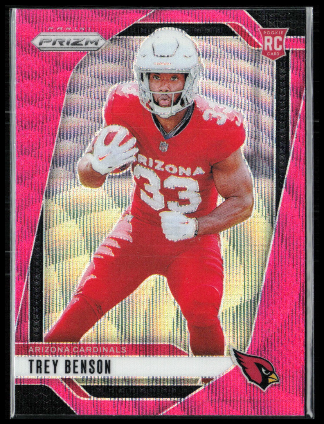 Trey Benson RC Pink Wave