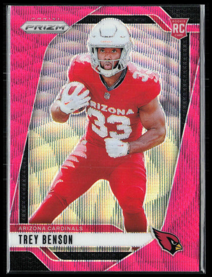 Trey Benson RC Pink Wave