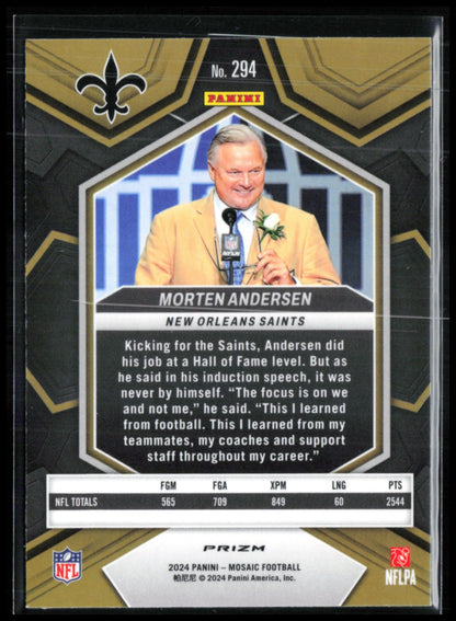 Morten Andersen Pink Camo