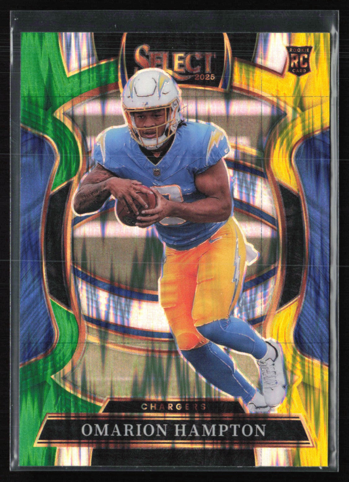 Omarion Hampton RC Green Yellow Shock