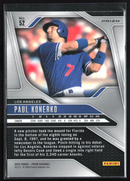 Paul Konerko Silver Prizm