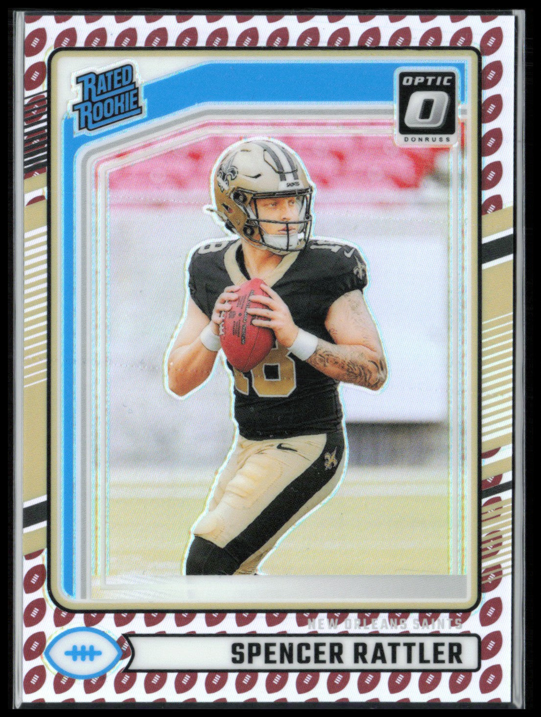 Spencer Rattler RC Football Emoji SP