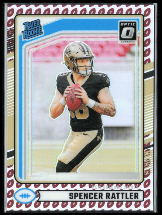 Spencer Rattler RC Football Emoji SP
