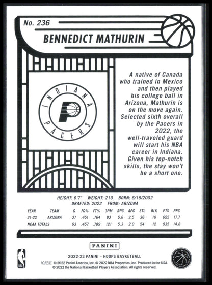 Bennedict Mathurin RC