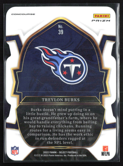 Treylon Burks RC RWB Die-Cut