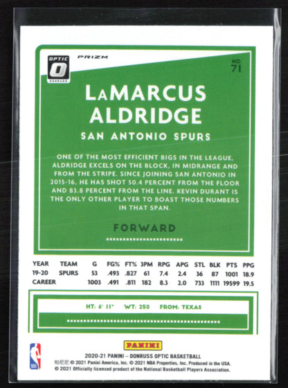LaMarcus Aldridge Silver Pulsar