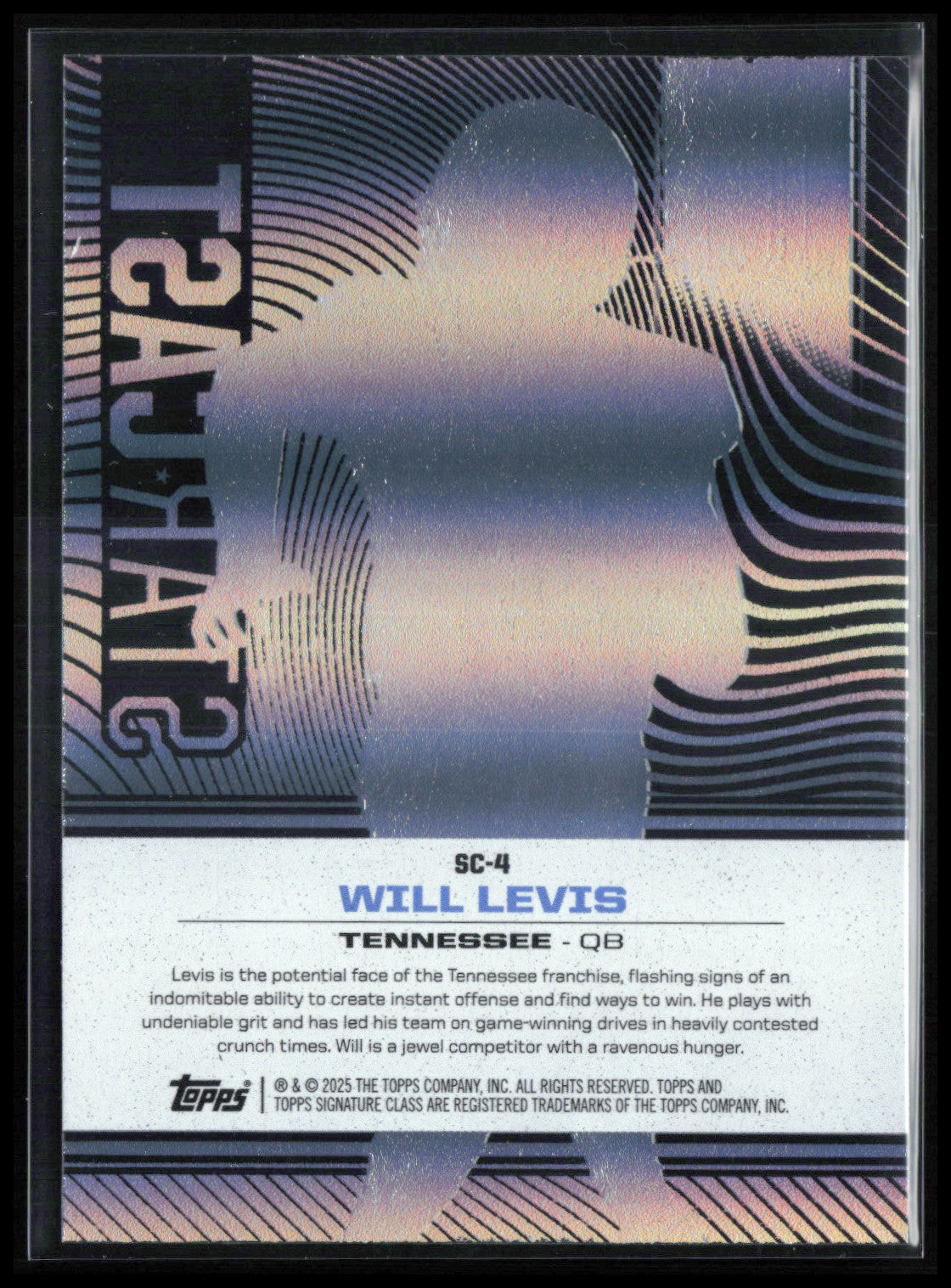 Will Levis Starcast