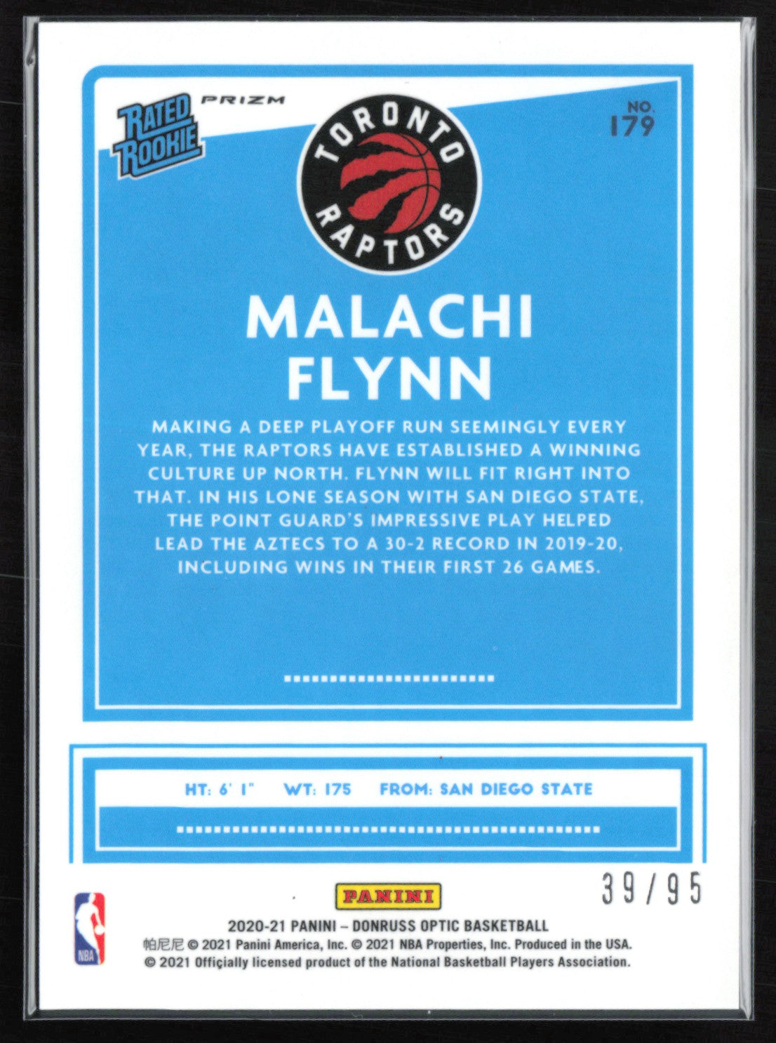 Malachi Flynn RC Purple Disco /85
