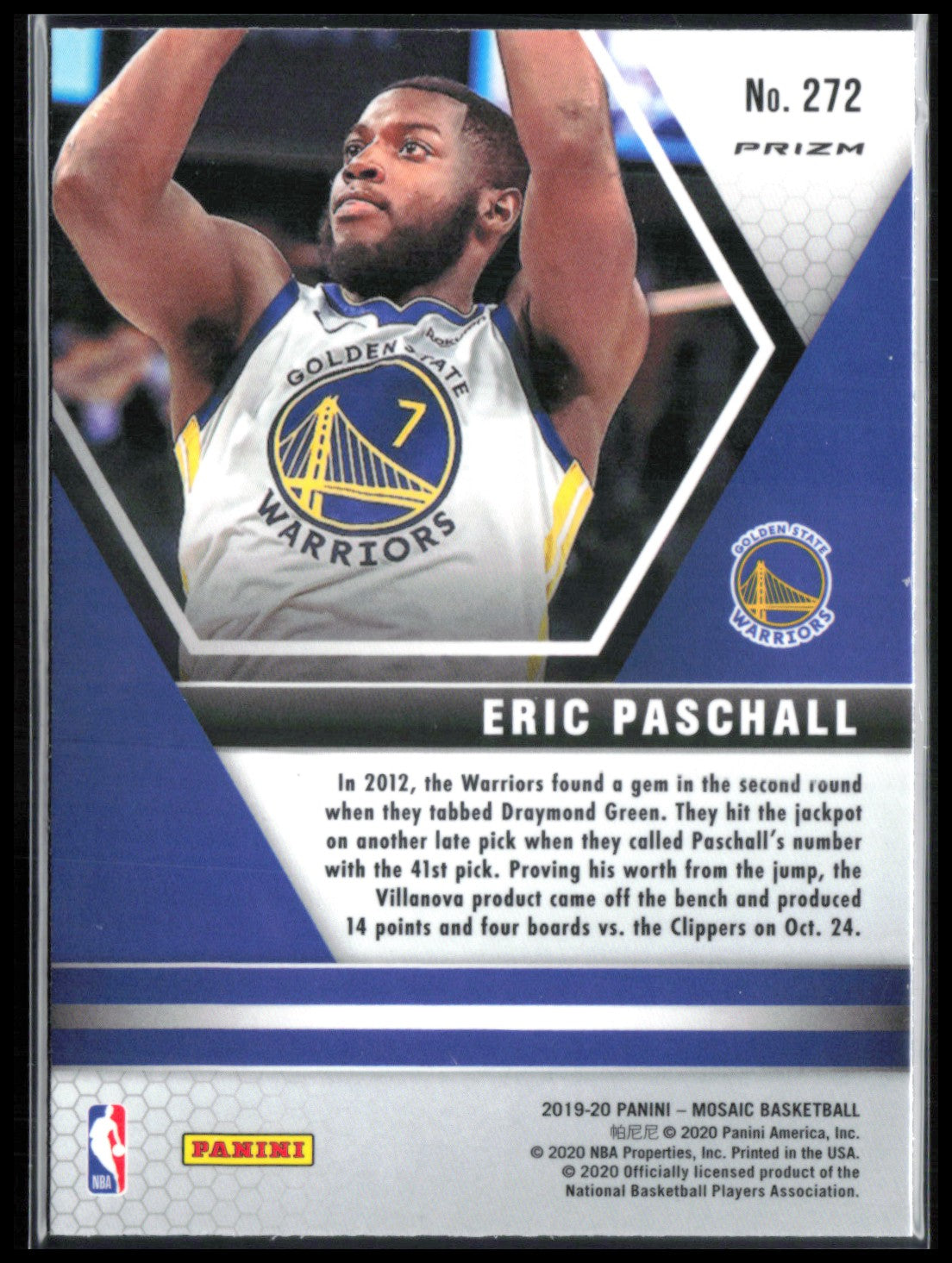 Eric Paschall RC Debut Fast Break