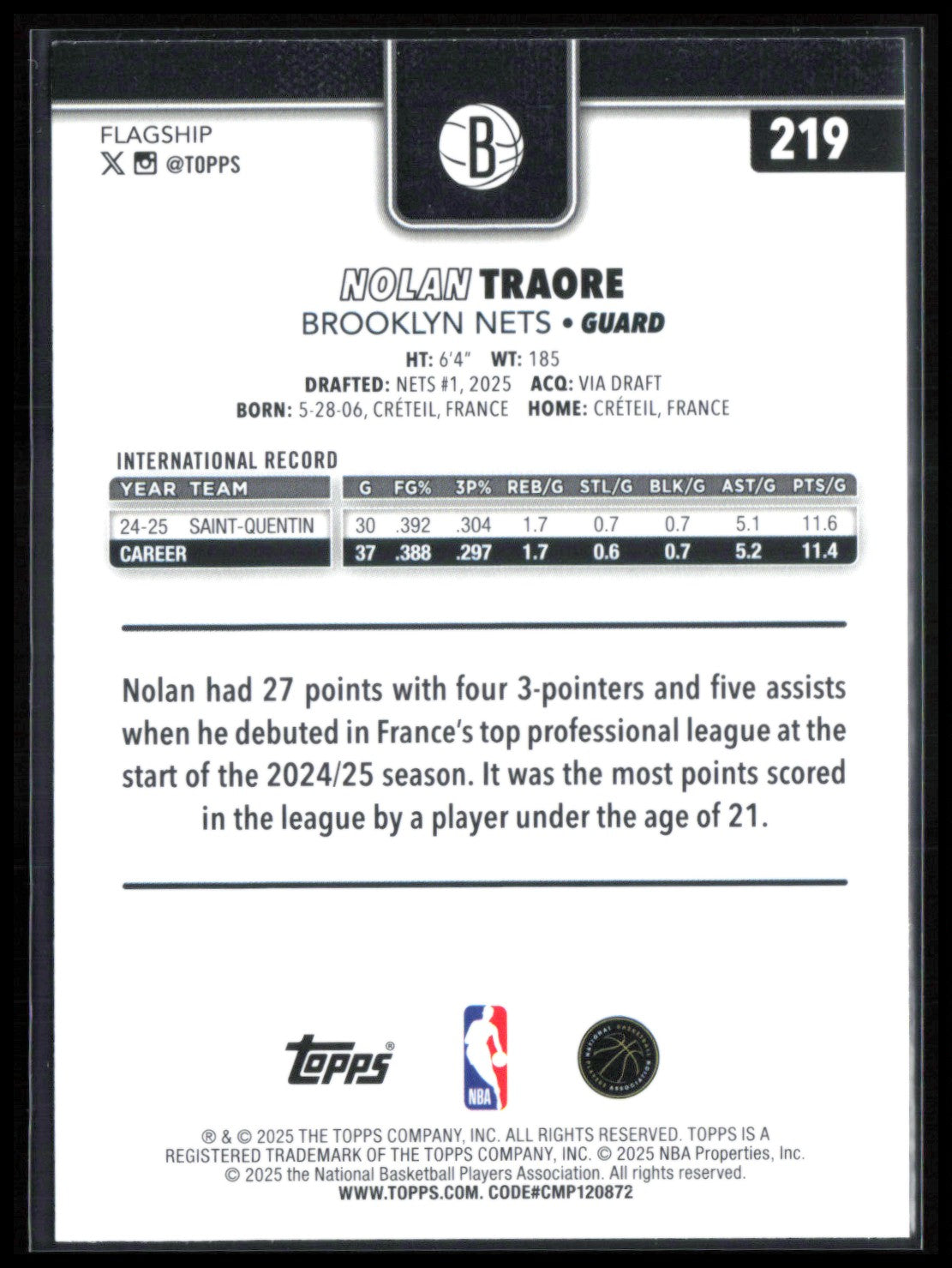 Nolan Traore RC Diamante