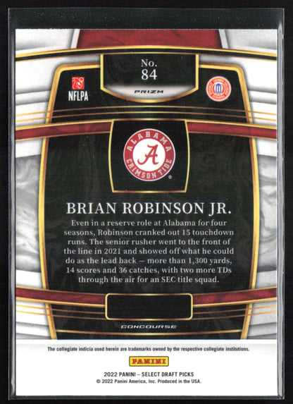 Brian Robinson Jr. RC Red Lazer