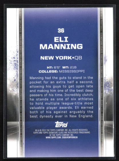 Eli Manning